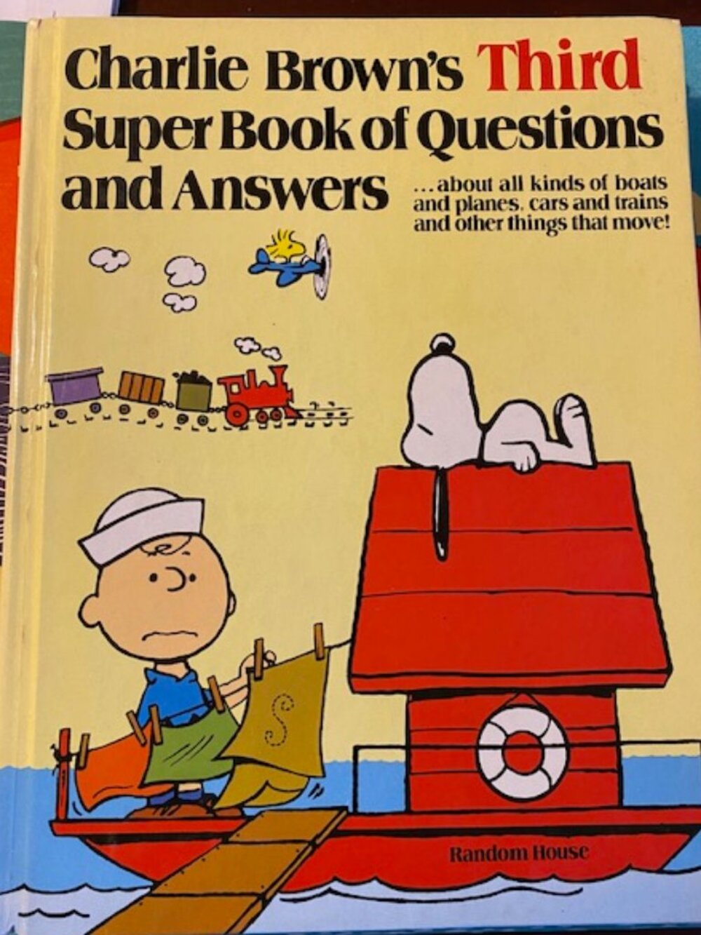 1978 Charlie Brown's Third Super Book of Questions and Answers About All Kinds..